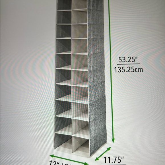 Closet Shoe Organizer 20 Section/ New - Picture 2 of 5
